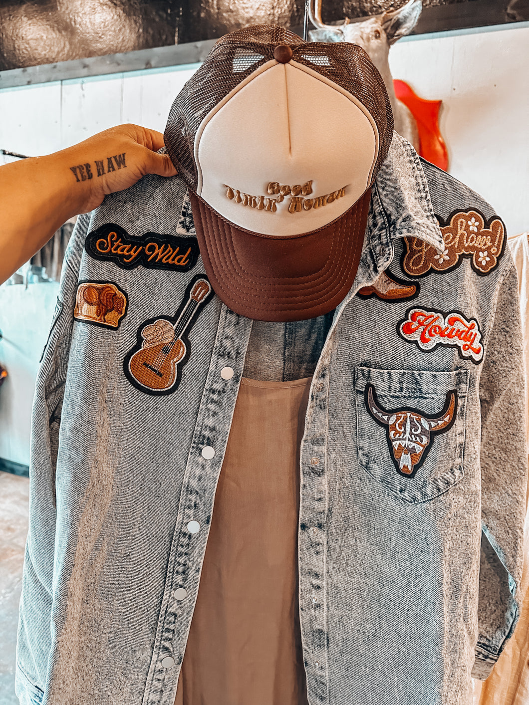 Stay Wild Denim Jacket